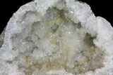 Keokuk Quartz Geode with Calcite & Filiform Pyrite - Missouri #144777-4